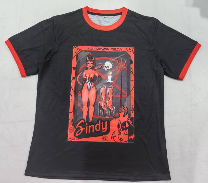 Sindy halloween shirt  short sleeve